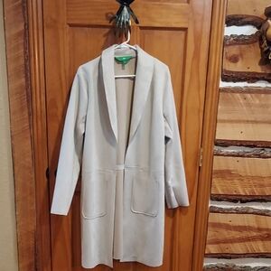 Dip Cream Trench Coat for Women